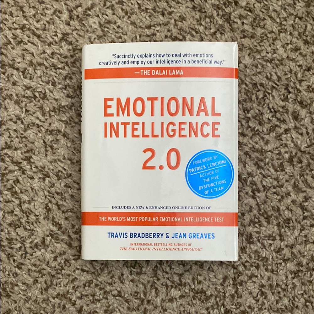 Like New Emotional Intelligence 2.0 Hardcover Book